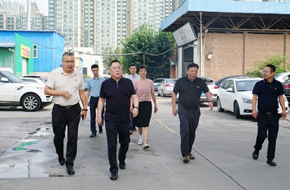 金輝書記帶隊前往陜西省光華橡膠廠等2戶資產經(jīng)營企業(yè)開展調研